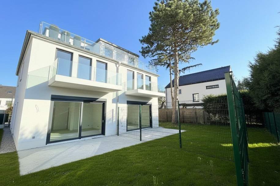 Familientraum - Doppelhaushälften - Großzügige Außenflächen - Massivbau - Luftwärmepumpe, Haus-kauf, 829.000,€, 1210 Wien 21., Floridsdorf