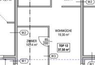 NEUBAU 2024 | STADLAU | 2 ZIMMER &amp; VOLL MÖBLIERT | 220 M ZUR S-BAHN – TOP 12