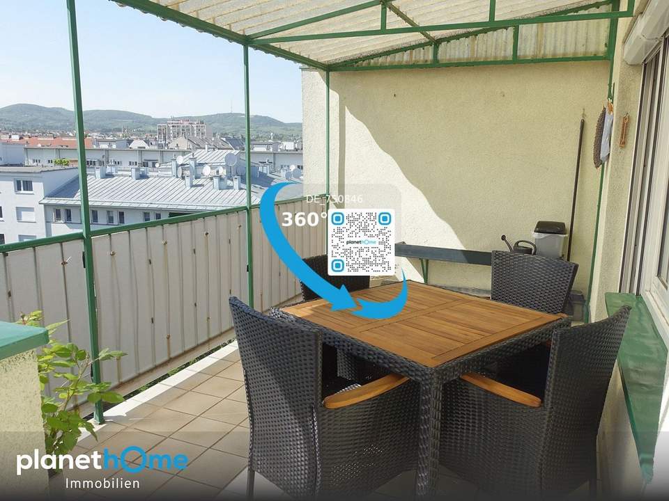 Dachterrassenwohnung mit schönem Ausblick