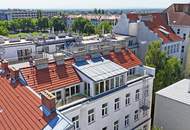 Erstbezug nach Sanierung! Exklusives Penthouse mit 2 Dachterrassen in ruhiger Hoflage Nähe Bahnhof Meidling