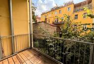 Geibelgasse - 2 Zimmer mit hofseitigem Balkon zu vermieten