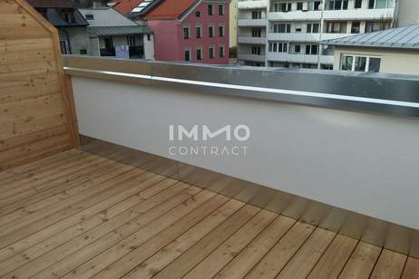 Großzügige 2-Zimmer-Dachterrassenwohnung in Toplage Innsbruck-Mariahilfstraße 34: Top 19, Wohnung-miete, 1.816,72,€, 6020 Innsbruck-Stadt