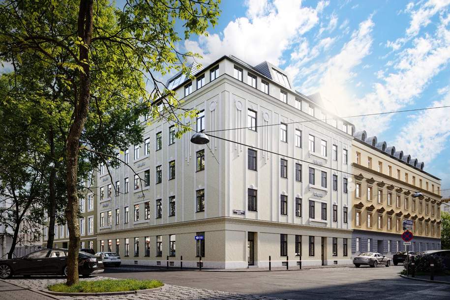 Penthouse mit flexiblen Gestaltungsmöglichkeiten Donaukanal und Praterwiese, Wohnung-kauf, 2.896.000,€, 1030 Wien 3., Landstraße