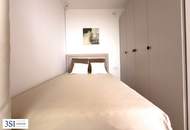 Möbliert, Pool, Sauna, Fitness in den DANUBEFLATS wohnen mit Luxusausstattung und phantastischem Ausblick