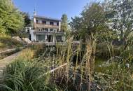 Einfamilienhaus mit Schwimmbiotop in bester Lage gegenüber der Burg Liechtenstein! Top Lage Maria Enzersdorf!