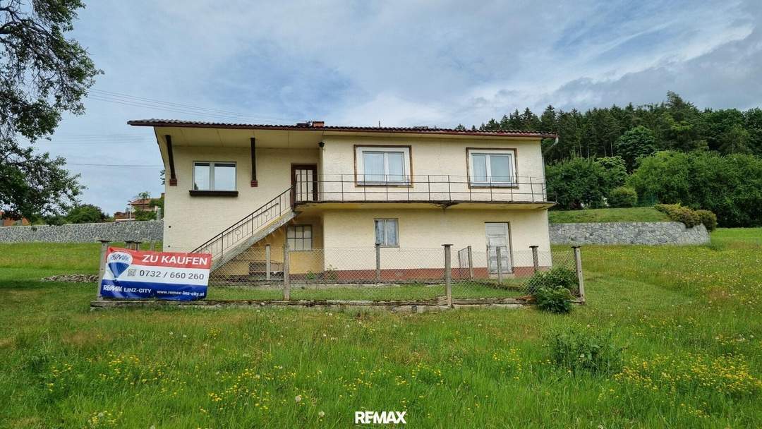 1,9 ha Grund mit Haus und Nebengebäude im wunderschönen Mühlviertel!