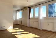 Terrassen-Garconniere im 21. Stock mit Donaupark- Fernblick bei der U1 und UNO-City
