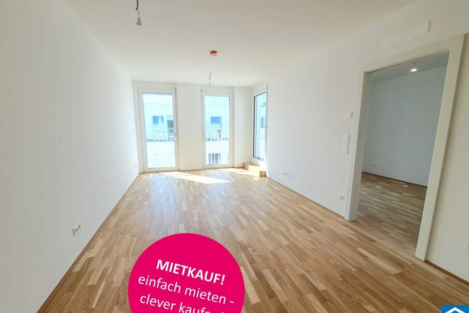 Ihr Weg zum Eigenheim in den "Flori Flats"!, Wohnung-kauf, 286.000,€, 1210 Wien 21., Floridsdorf