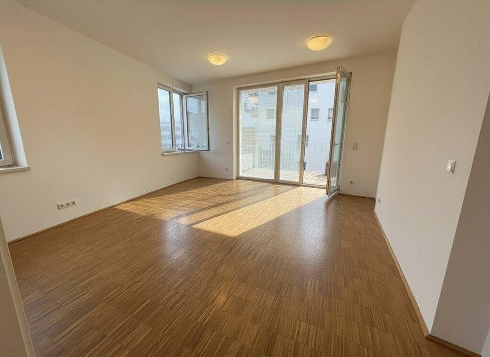 Exklusive 3-Zimmer Wohnung mit 2 Balkonen in der Seestadt
