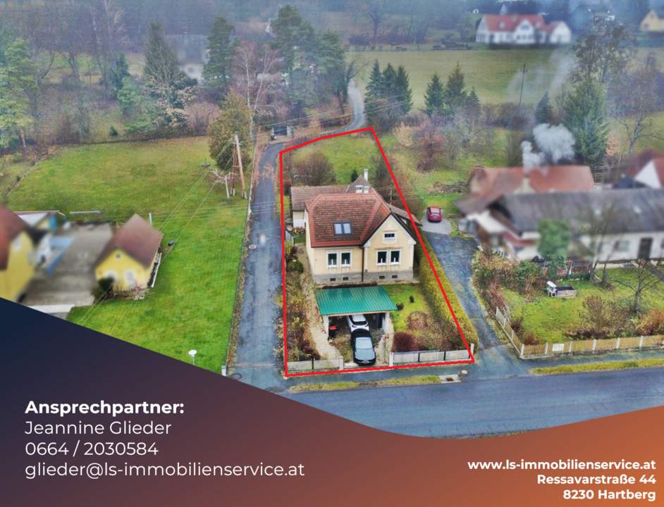 Charmantes Wohnhaus mit modernisiertem Anbau und großem Grundstück in Jennersdorf