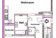 Helle & ruhige 2-Zimmer Wohnung | Balkon | Eggendorf - Sportplatzgasse | ab 1. Oktober 2026