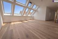 OPEN HOUSE 27.2.! Penthouse-Feeling im Neubau: Lichtdurchflutete 4-Zimmer-Maisonette mit außergewöhnlich großer Dachterrasse!