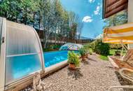 Tirolerhaus mit großem Garten, Pool und Baugrund – attraktive Lage in Scharnitz-Gießenbach