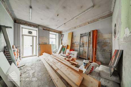 Sanierungsbedürftige Geschäftsfläche, Nähe Wiener Prater, Gewerbeobjekt-kauf, 157.000,€, 1020 Wien 2., Leopoldstadt