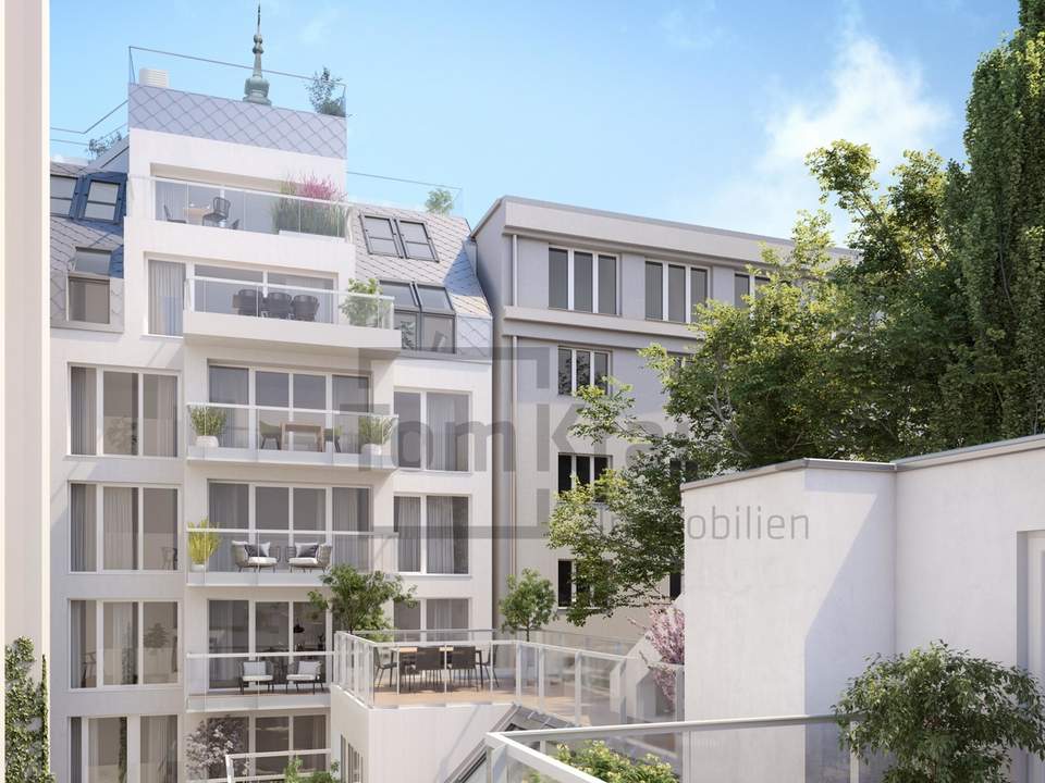 RUHEOASE IM KARMELITERVIERTEL MIT PRIVATLIFT UND SONNENTERRASSEN