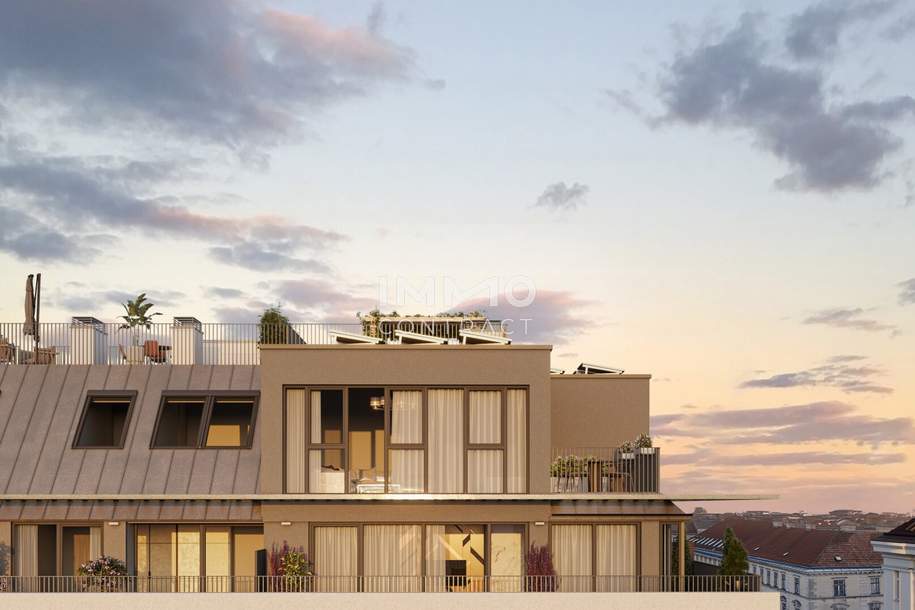 Exklusive 2 Zimmer Wohnung mit Dachterrasse - Sonne tanken: U6 Burggasse, Wohnung-kauf, 202.400,€, 1160 Wien 16., Ottakring