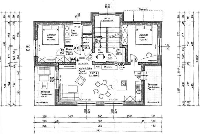 Apartment "DACHSTEIN" am Sonnenhang schon diesen Sommer geniessen, Wohnung-kauf, 726.733,€, 8970 Liezen