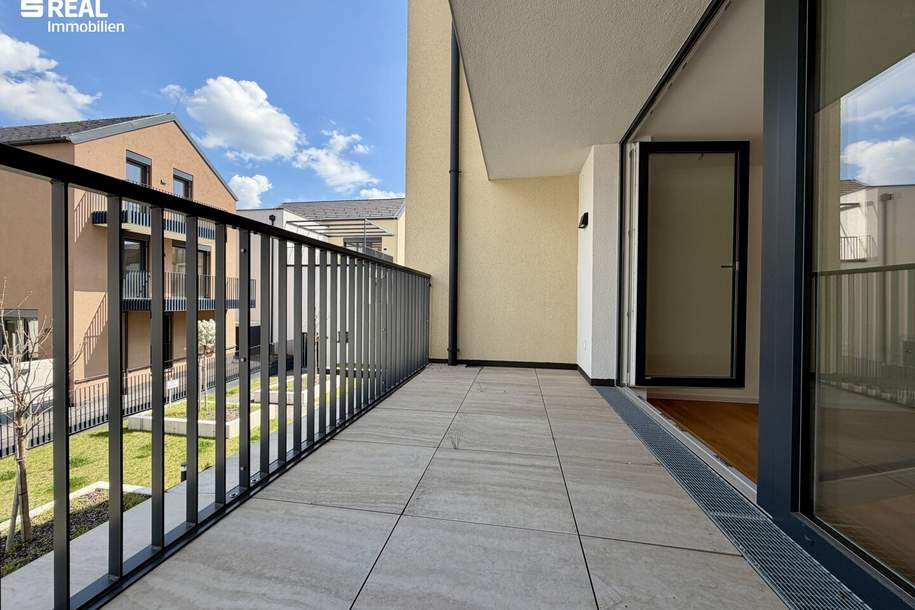 Erstbezug: hochwertige 3 Zimmer-Wohnung mit Balkon, Wohnung-miete, 1.235,58,€, 2020 Hollabrunn