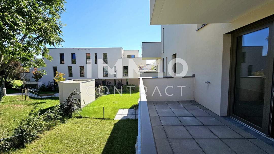 Provisionsfrei! Moderne 3-Zimmer-Wohnung mit 12m2 Balkon in Ruhelage und Blick ins Grüne