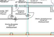 Klasische 1,5-Zimmer-Wohnung