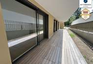 !!NEUBAU-GARTENWOHNUNG - Alle drei Zimmer haben eigenen Ausgang zu Terrasse/Garten!!