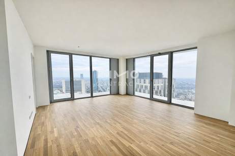 38. Etage - DC2 Tower: SKY RESIDENCES, Wohnung-miete, 1.100,00,€, 1220 Wien 22., Donaustadt
