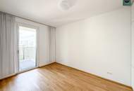 Provisionsfrei: Apartment beim Grünareal „Freie Mitte“ - Teilmöbliert, Deckenkühlung, Panoramabalkon, Gym!