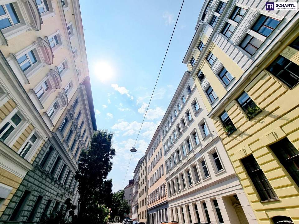 TOP Gelegenheit in 1050 Wien! Baubewilligter Dachboden mit attraktiver Planung und vielen Freiflächen! Bereits rundum renoviertes Gebäude!
