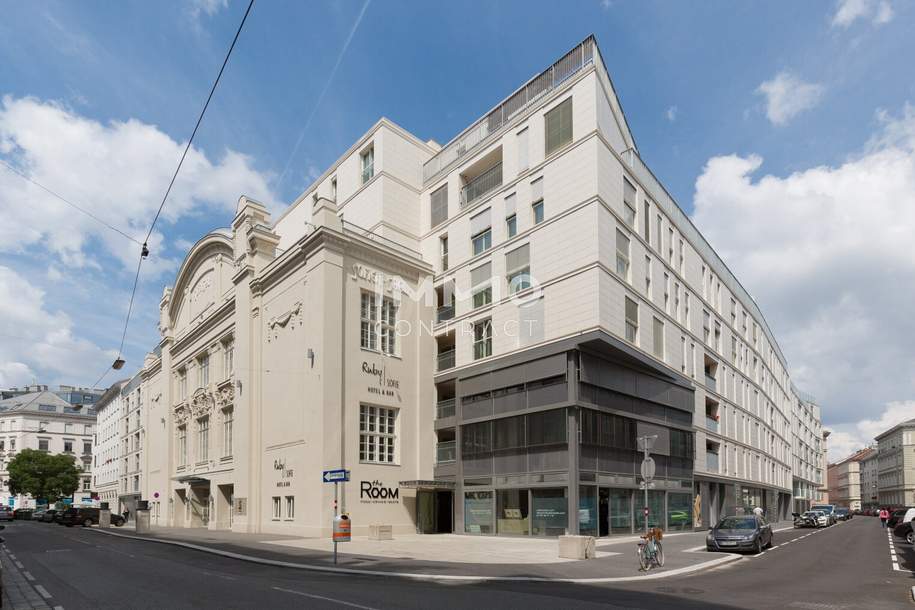 Exklusive Dachgeschosswohnung in den historischen Sofiensälen – 5 Zimmer mit Terrasse & Loggia, Wohnung-miete, 3.234,66,€, 1030 Wien 3., Landstraße