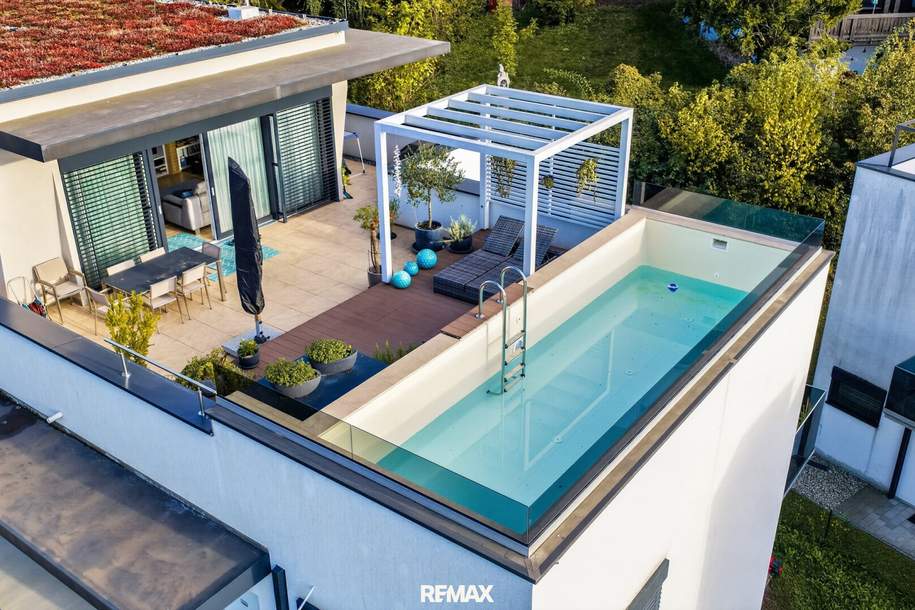 Exklusives Penthouse mit privatem Pool in Raaba-Grambach – Wohnen auf höchstem Niveau, Wohnung-kauf, 849.000,€, 8074 Graz-Umgebung