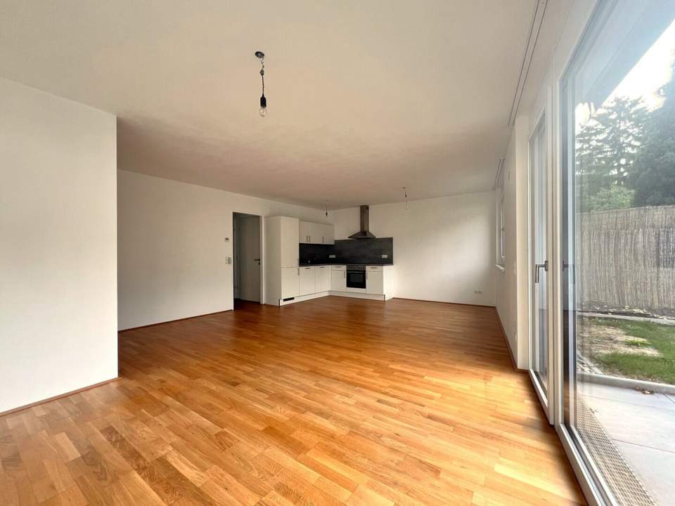 Schöne Familienwohnung mit Terrasse und großer Gartenfläche (T 1.3 / EG)