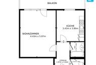 Wohlfühlwohnung mit Balkon in Bad Tatzmannsdorf