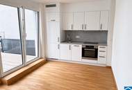 Lichtdurchflutete 2 Zimmerwohnung mit mehr als 35m² Freifläche bei U3-Kendlerstraße