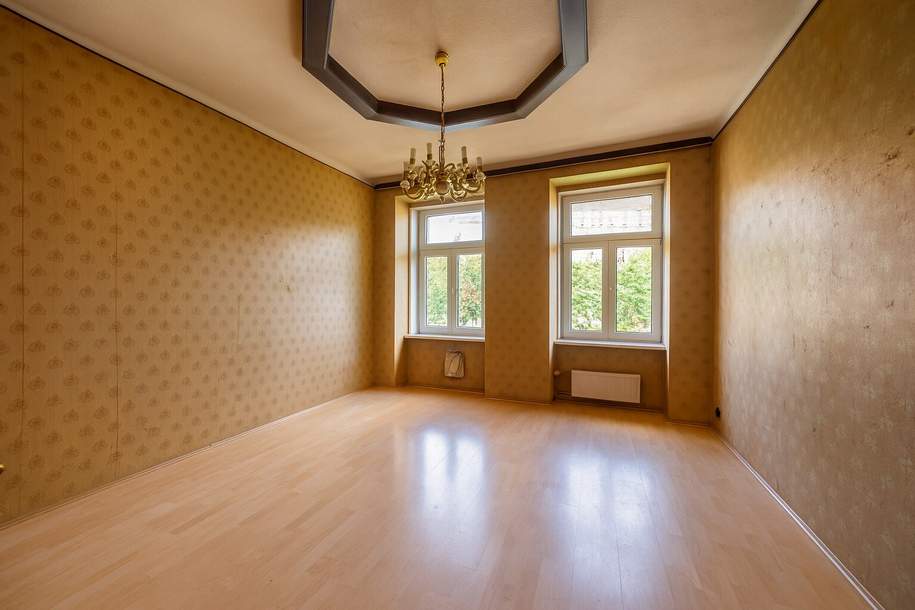 ++NSG122++ Charmante 4-Zimmer Altbauwohnung mit viel Potenzial in Toplage – sanierungsbedürftig", Wohnung-kauf, 349.000,€, 1070 Wien 7., Neubau