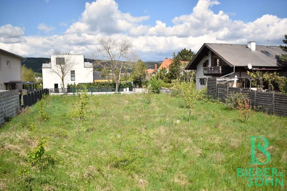 Sonniges Grundstück - BW-3WE - am Tor ins Helenental!, Grund und Boden-kauf, 790.000,€, 2500 Baden