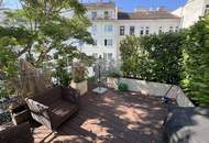 TOWNHOUSE Wohnung BEIM AUGARTEN: 3-Zimmer mit Loggia und Dachterrasse