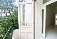 Südwestseitiger Altbau nächst Neubaugase und Burggasse! Kleiner Balkon in ruhigen Innenhof!