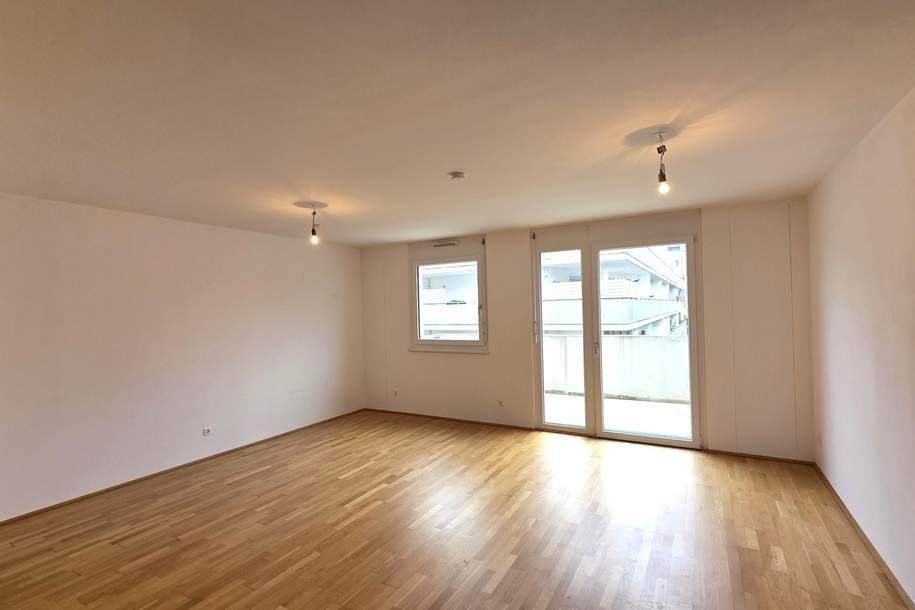 3-Zimmer Neubauwohnung mit großem Balkon ++ Deckenkühlung ++ Nähe Simmeringer Bad ++ 3.OG, Wohnung-miete, 1.483,61,€, 1110 Wien 22., Donaustadt