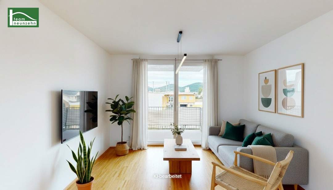 Kompakte 2-Zimmer-Wohnung mit Balkon - Hauptbahnhof Graz in Gehweite!