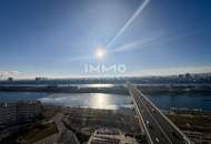 Ganz viel Balkon &amp; ganz Wien im Blick (Gym, Pool, Sauna, Doorman uvm): Neubau-Erstbezug DANUBEFLATS