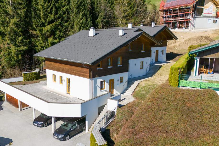 Bergwelt hautnah: Besondere Doppelhaushälfte mit Terrassen, Garten und Wellnessbereich, Haus-kauf, 600.000,€, 5442 Hallein