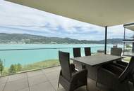 Luxusapartment mit unverbaubarem Panorama-Seeblick und privatem Seezugang am Wörthersee