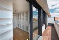 TRAUMBLICK und kuschliger KAMIN! Dachgeschoß-Maisonette mit 3 Terrassen! Garagenkauf im Haus möglich