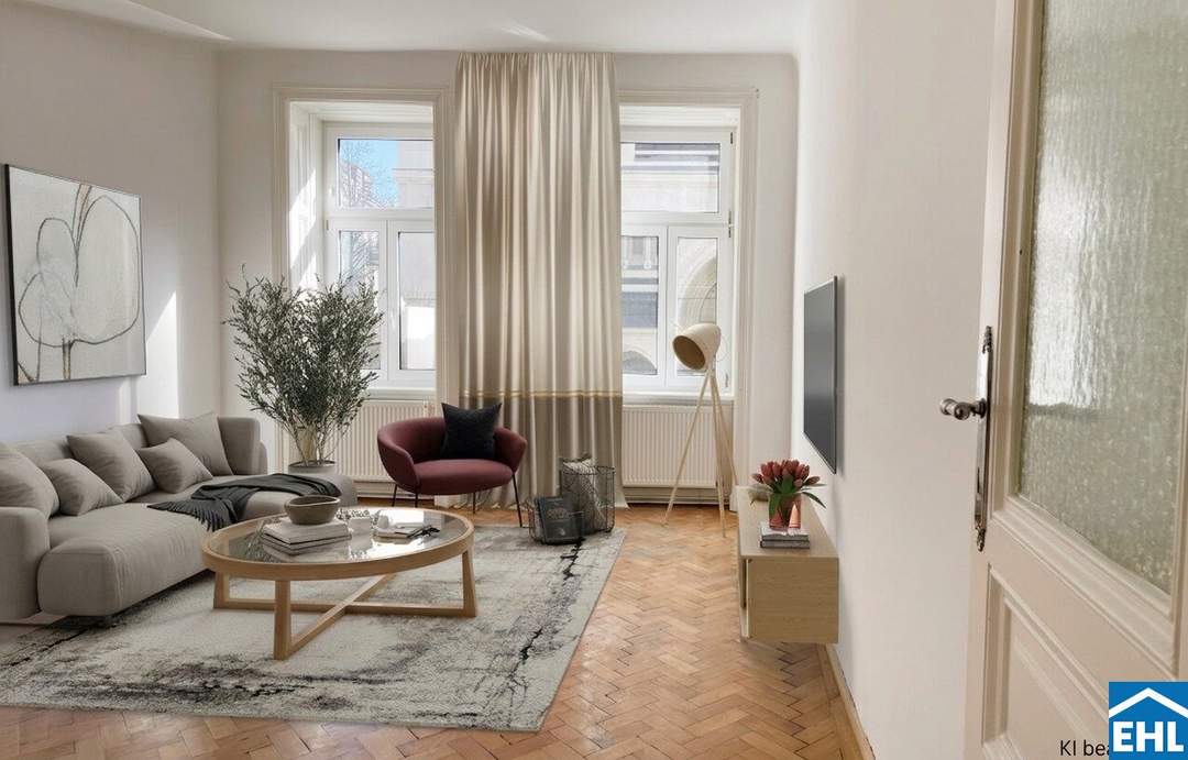 Altbaujuwel mit Blick auf die Canisiuskirche – Eleganz trifft Wiener Charme