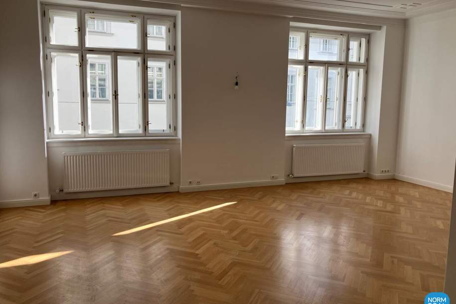 Repräsentative Altbauetage mit Terrasse, Wohnung-miete, 3.420,27,€, 1010 Wien 1., Innere Stadt