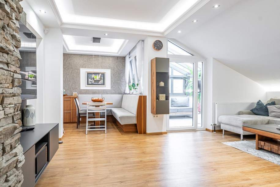 Dachgeschosswohnung mit Charme und Komfort am Wasserwald, Wohnung-kauf, 299.000,€, 4020 Linz(Stadt)