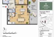 WOHNEN MIT STIL IN DÖBLING – EXKLUSIVE 2-ZIMMER-WOHNUNG MIT CA. 26 m² SONNENTERRASSE UND GRÜNBLICK/FITNESSRAUM