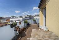 Helle 3-Zimmer-Dachgeschosswohnung mit großzügiger Terrasse in gepflegtem Wohnhaus