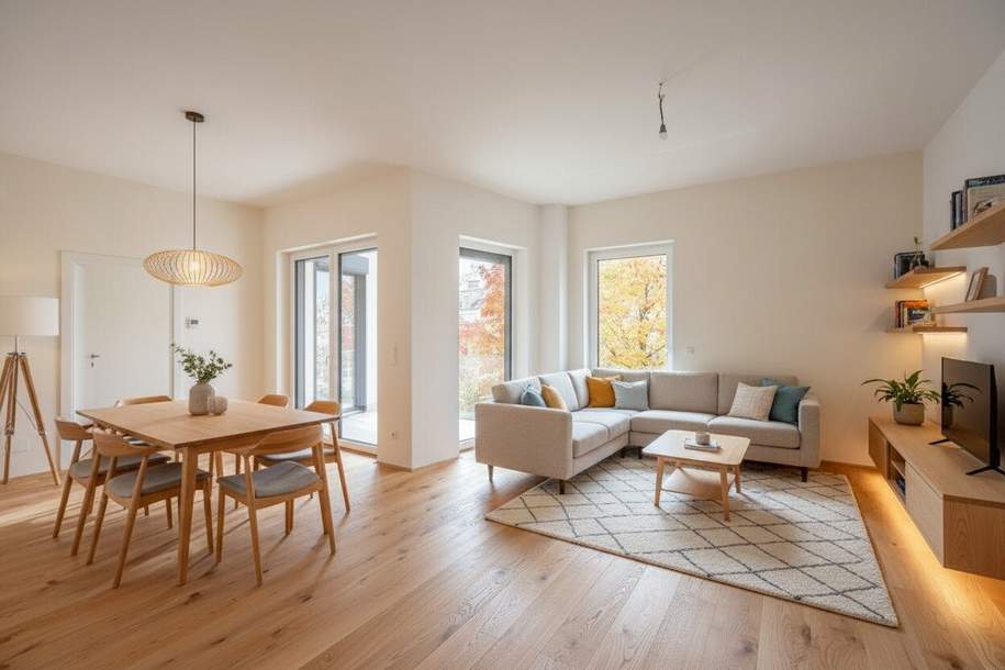 ++FonteFlats++ Hochwertiger 2-Zimmer Neubau-ERSTBEZUG mit Balkon!, Wohnung-miete, 1.149,00,€, 1100 Wien 10., Favoriten