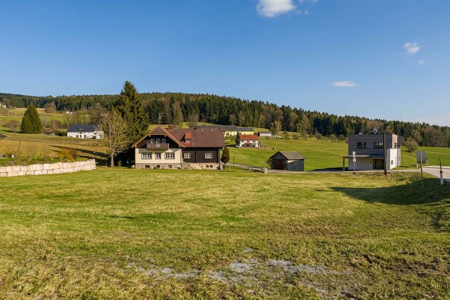 Sonniges Baugrundstück im Naturparadies Böhmerwald, Grund und Boden-kauf, 31.620,€, 4164 Rohrbach
